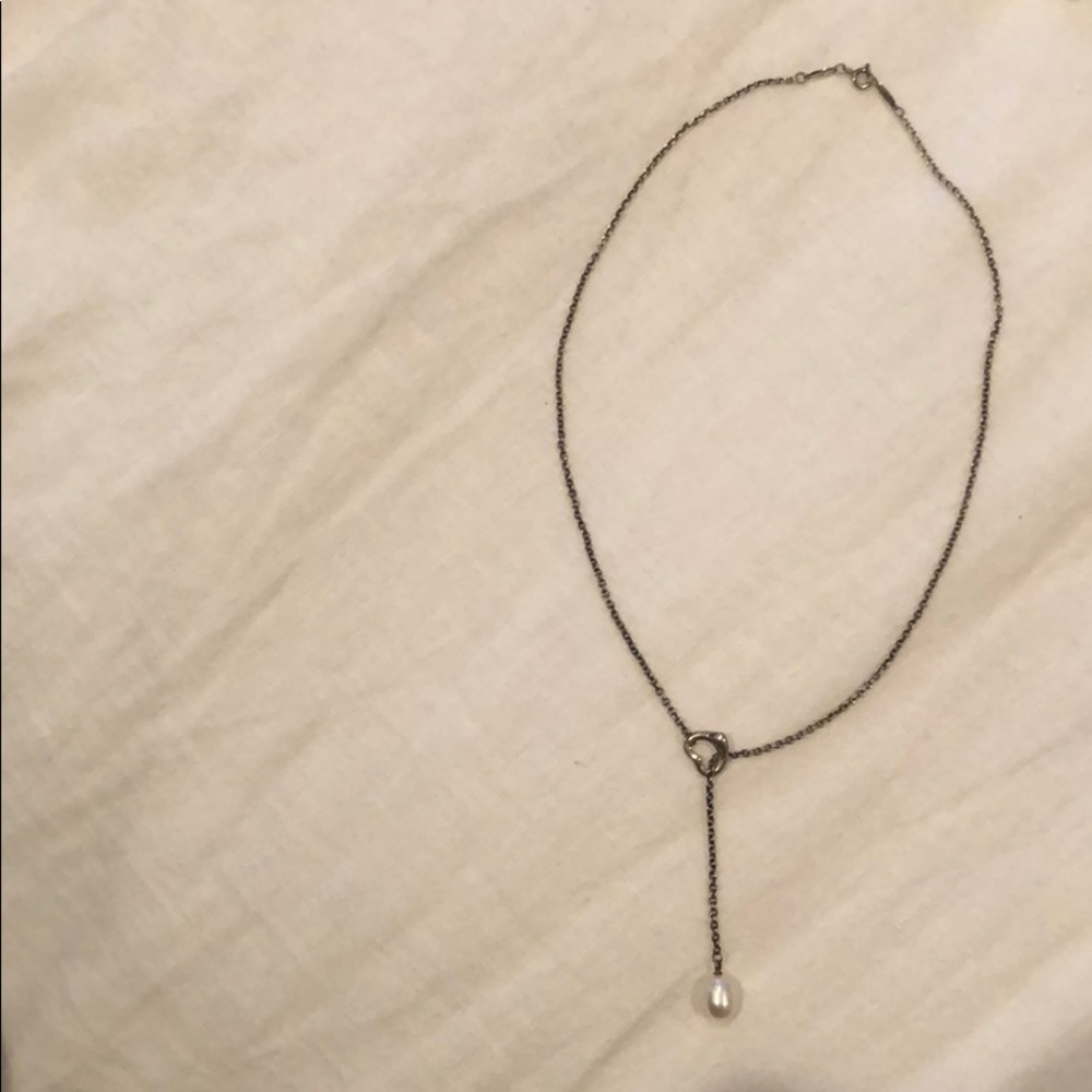 Tiffany’s heart and Pearl necklace